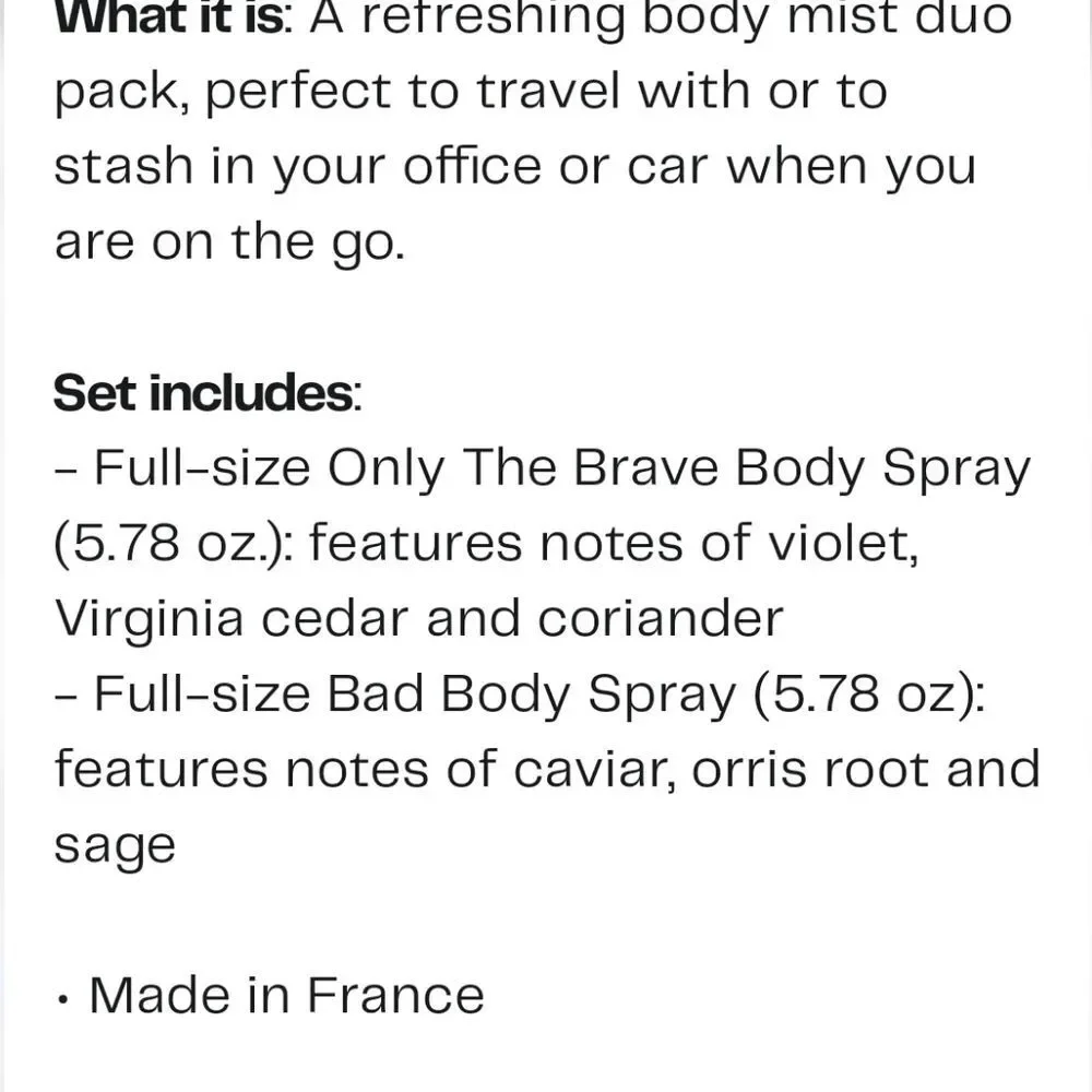 Diesel‎ Body Spray Duo